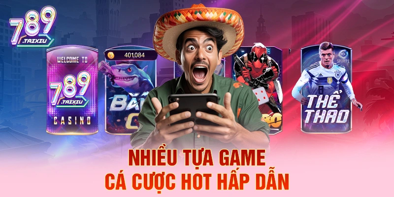 Các tựa game cá cược hấp dẫn tại c88